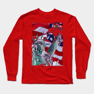 July 4th 1776 independence day liberty Long Sleeve T-Shirt